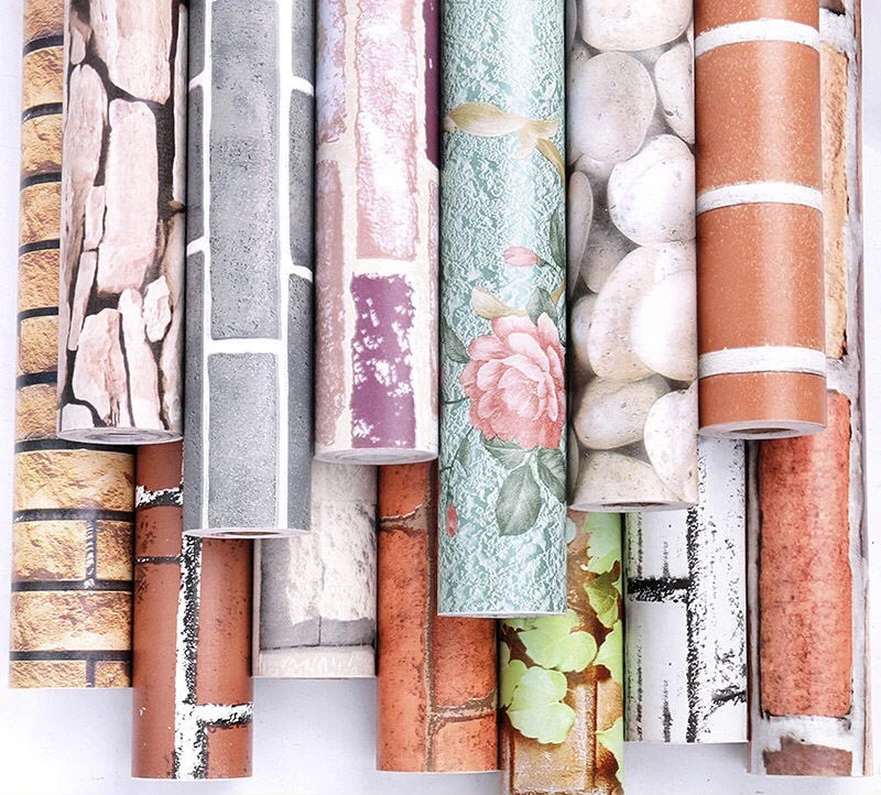 

Stone and Brick Self-adhesive Foil Wall sticker Wallpaper Film For Kids Room Bedroom Home Decoration Roll Size 0.45*10m