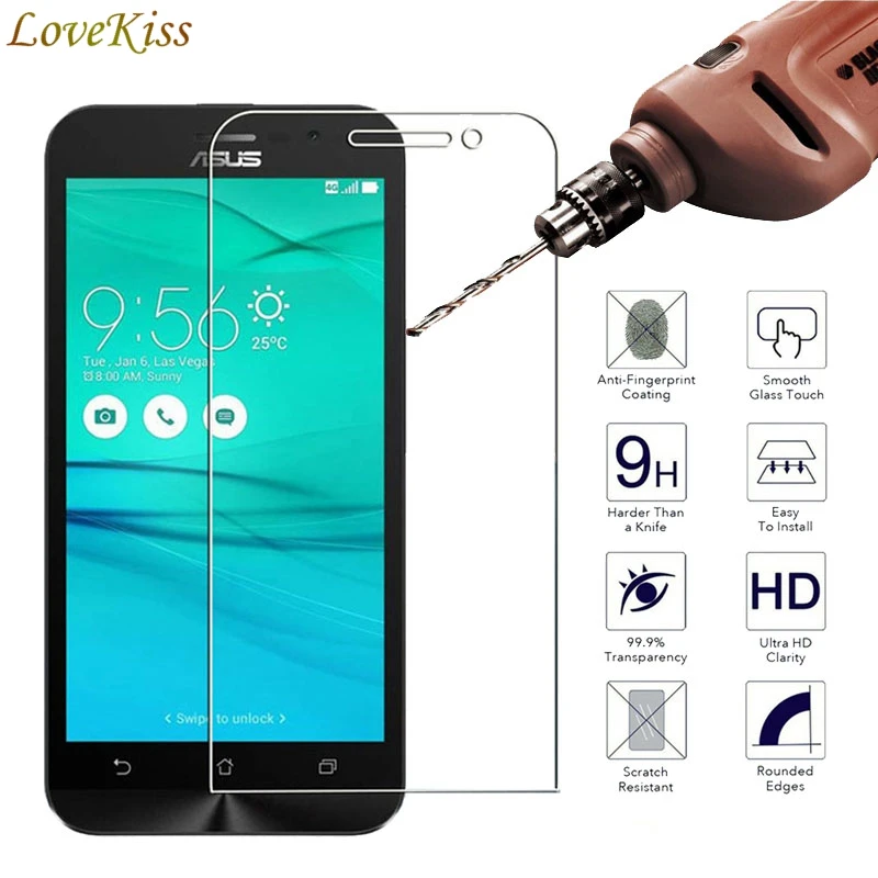 Для Asus Zenfone Go ZB500KL 5 0 &quotзакаленное стекло для ASUS ZB500KG X00AD X00BD Защитная пленка экрана