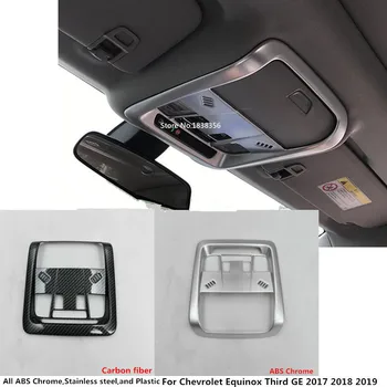 

For Chevrolet Equinox Third GE 2017 2018 2019 2020 Car Cover Detector Sticks Front Head Read Reading Light Lamp Trim Moulding