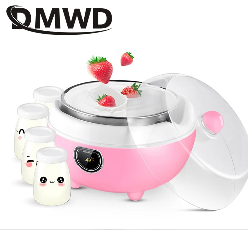 DMWD Mini Electric Yogurt Maker DIY Yoghurt Fermenter Natto Rice Wine