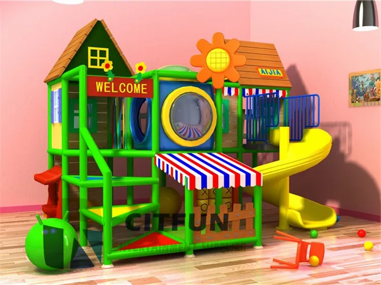 

China Factory Price Safety Kids Best Love CE Certificate Kinder-garden Soft Indoor Playground IP-010D