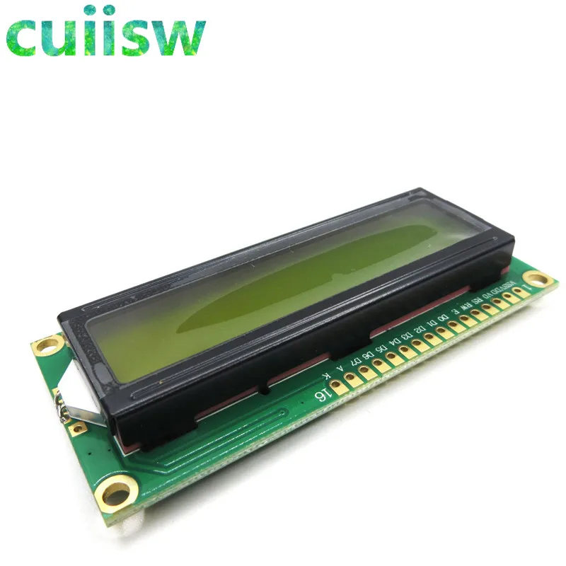 1 шт. модуль ЖК 1602 синий зеленый экран 16x2 символа дисплей черный свет|lcd display
