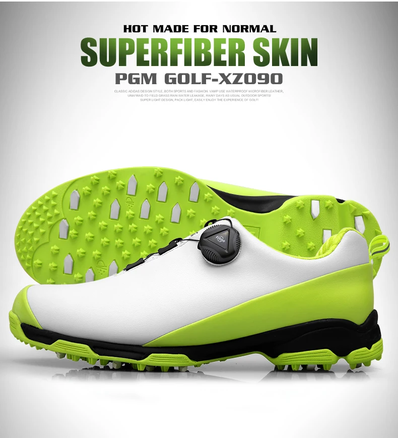 Обувь для гольфа мужская непромокаемая спортивная обувь ручки пряжки обувь сетчатая подкладка дышащие Нескользящие кроссовки для мужчин