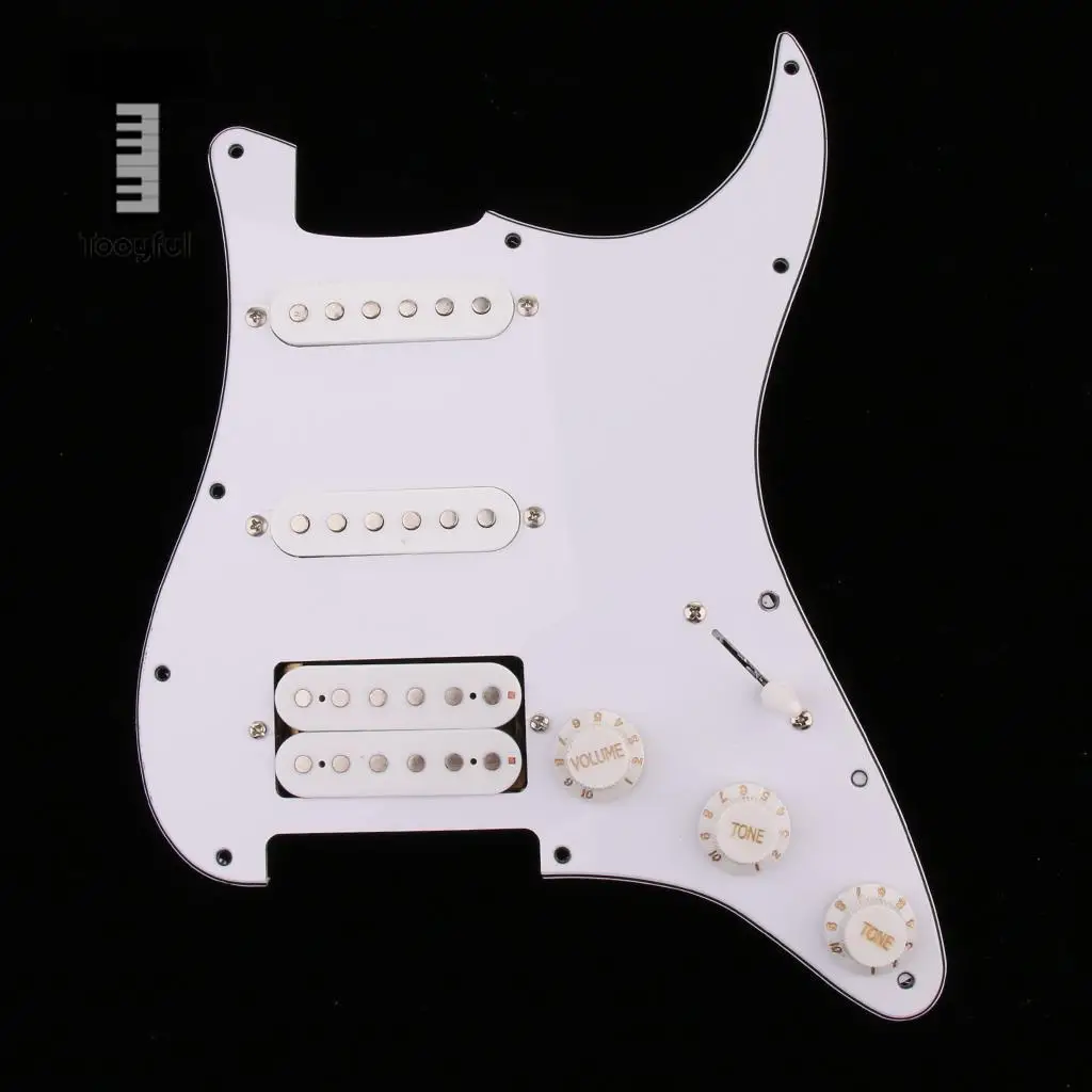SSH Electric Guitar Pickguard Scratch Plate For Stratocaster Strat ST