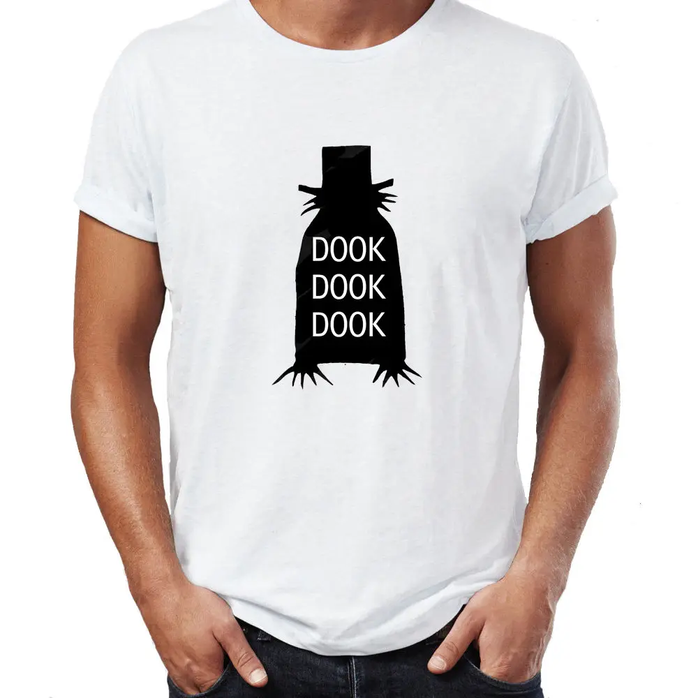 В Babadook Dook ужас кошмар культ кино страшно Хэллоуин Мужская футболка хлопок