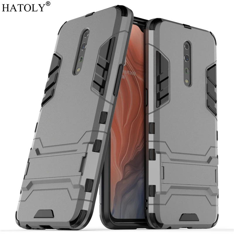 For Cover OPPO Reno Z Case Rubber Robot Armor Shell Hard PC Back Phone Cover for OPPO Reno Z 2 Protective Case for OPPO Reno Z oppo phone cases