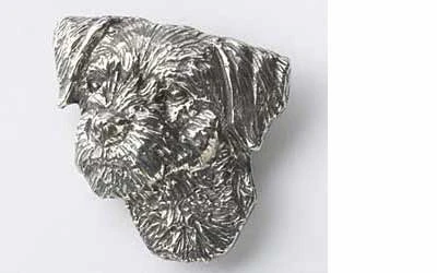 Border 2024 terrier brooch