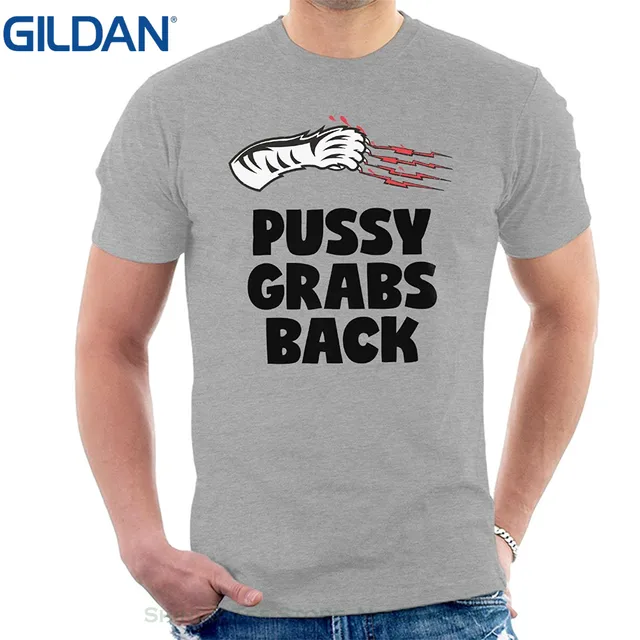 Download GILDAN Fashion Men T Shirts Round Neck Donald Trump Pussy ...