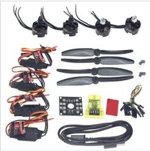 F12065-W 4 achse RC Drone Hubschrauber Teile ARF Kit: Emax 2300KV Brushless Motor 12A ESC 5030 Propeller CC3D Flight Controller