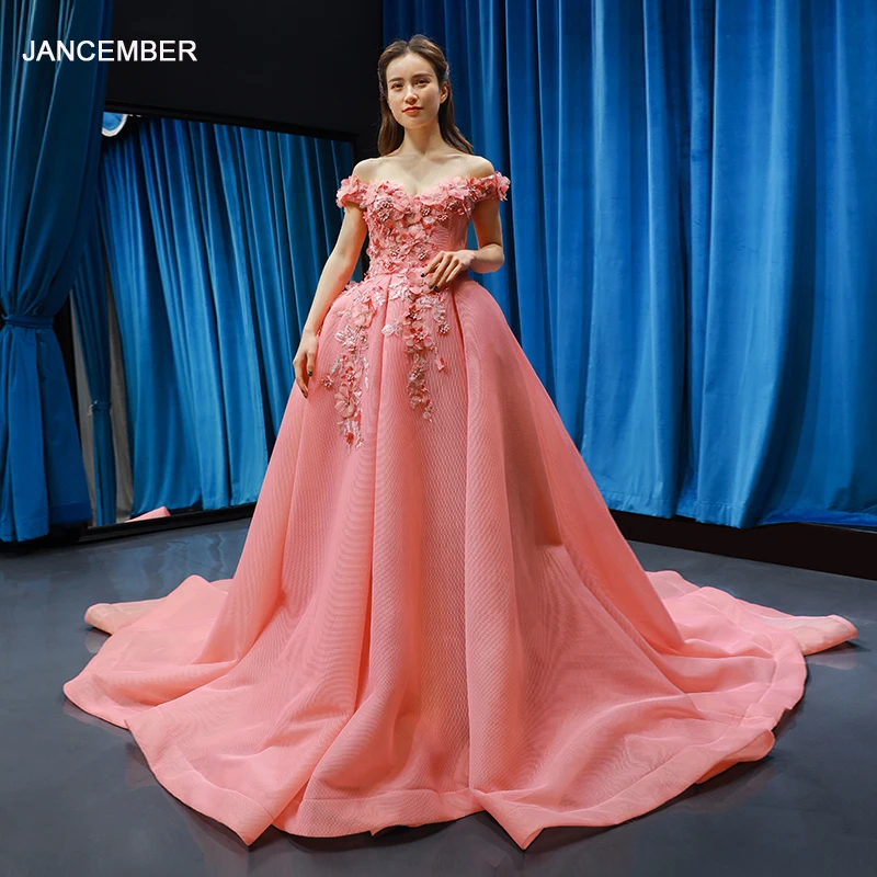 J66795 jancember pink formal evening dresses long off the shoulder V-neck A-line floor length beauty girls pageant dress blue J66795 jancember pink formal evening dresses long off the shoulder V-neck A-line floor length beauty girls pageant dress blue