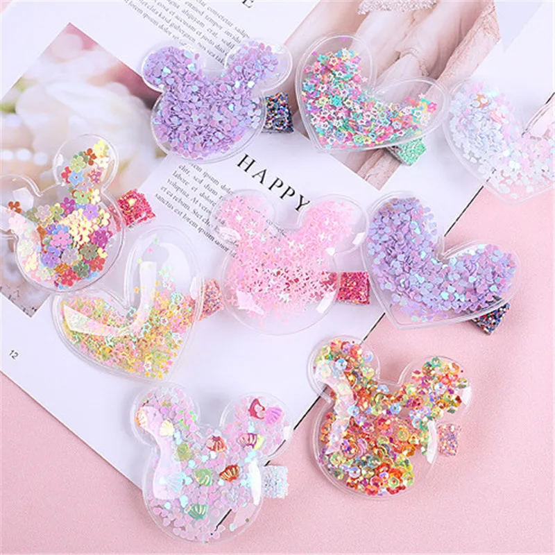 

New arrival Children cute bow Hair Pin baby girl's lovely BB Clip Hairpins Hair Side Clips kids hair accessories tiara infan