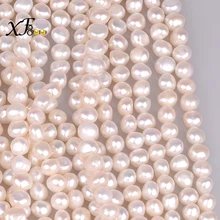 [XF800] Ювелирные наборы природного жемчуга неправильной бусины в виде шариков ААА реального пресной воды Цветные камни россыпью ошейник для изготовления ювелирных изделий, 9-10 мм Жемчуг подарочная коробка в виде [B101]