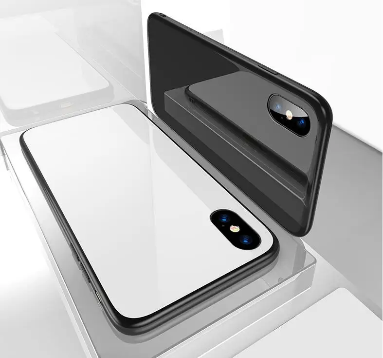 XCLUSIVE для iPhoneX чехол из закаленного Стекло Крышка для Apple iPhone6 plus iPhone 7 7 плюс 8 Стекло чехол