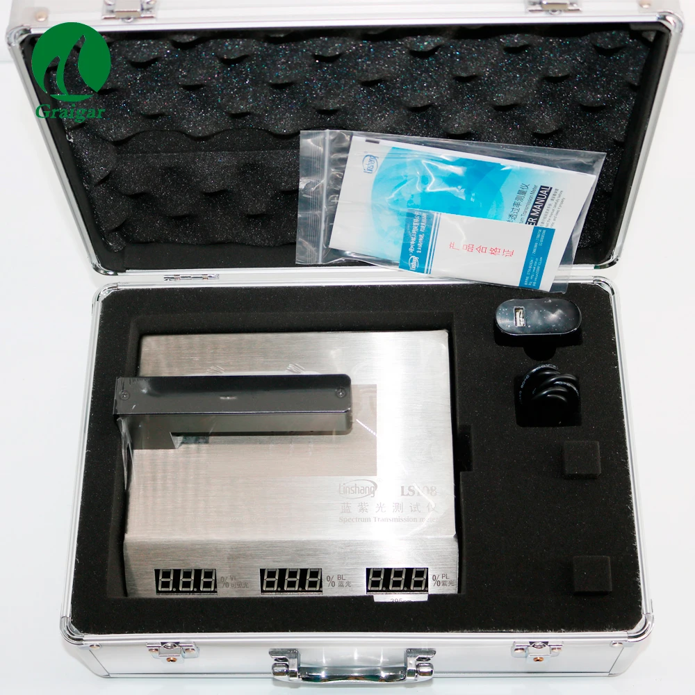 

Self-calibration and Auto-calibration LS108 Spectrum Transmission Meter Resolution 0.1%