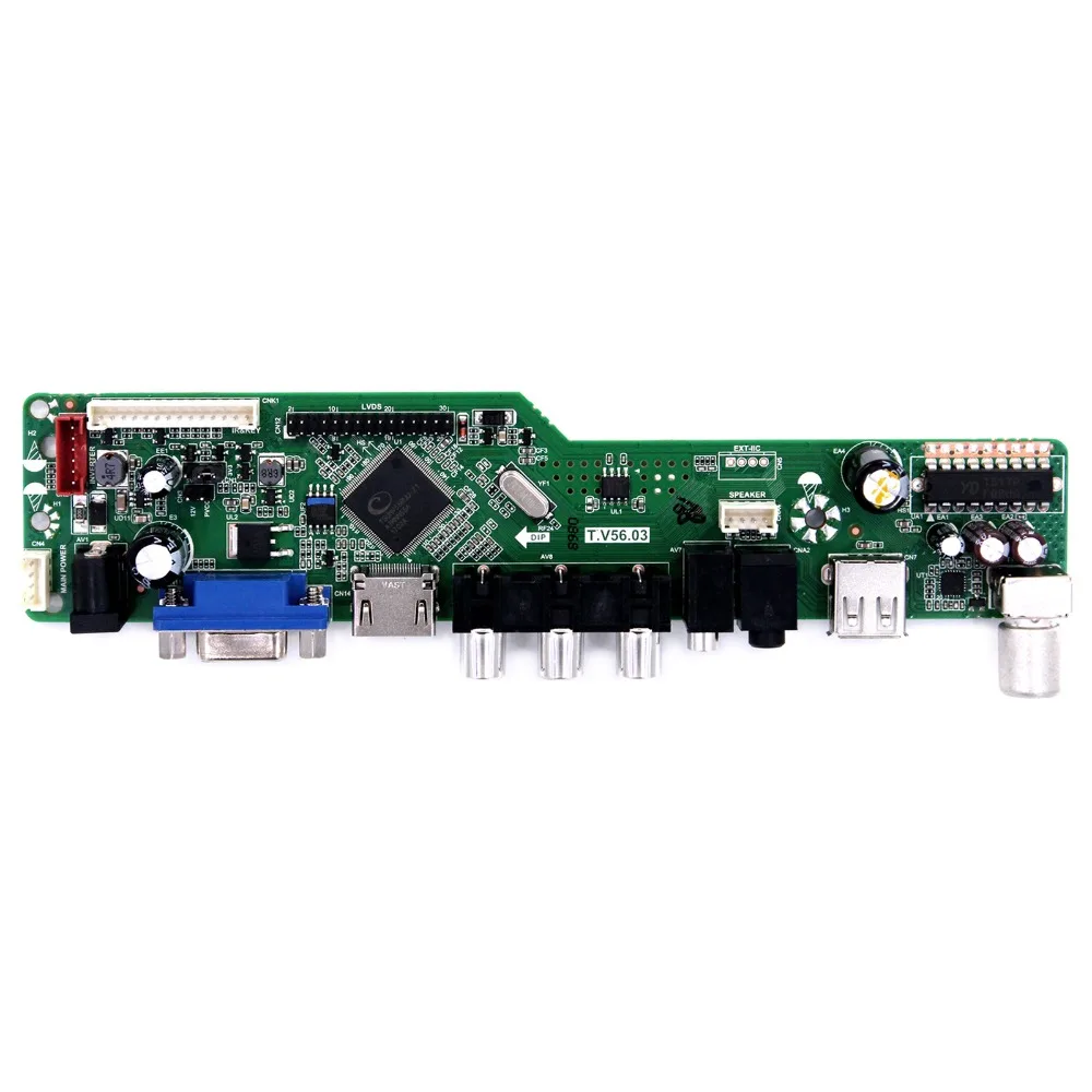 US $153.66 TV HD MI VGA AV USB LCD Control Board With 173inch 1920x1080 LP173WF1 TL LCD Screen