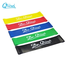 Dr. Qiiwi Conjunto de Entrenamiento de Resistencia de Bucle Band Bandas De Goma para Los Deportes de Yoga Pilates Crossfit Estiramiento Gimnasio Body