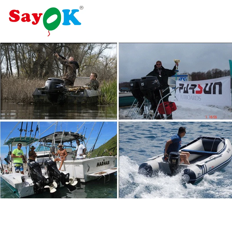 С водяным охлаждением 15hp 4 тактный подвесной мотор двигателя для надувной