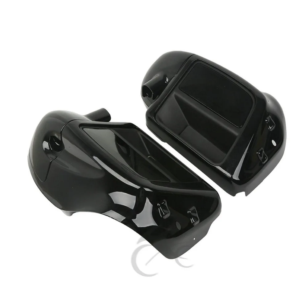 

Vivid Black Lower Vented Leg Fairing Fit For Harley Touring Model Street Glide Ultra Road King FLHR 2014-19