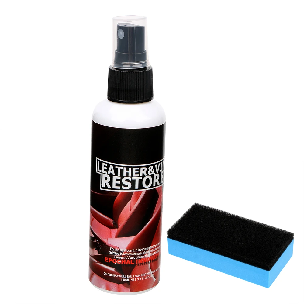  FORAUTO 100ml Car Leather and Vinyl Restorer Leather Surface Protection 9H Spray Type Automotive Ma