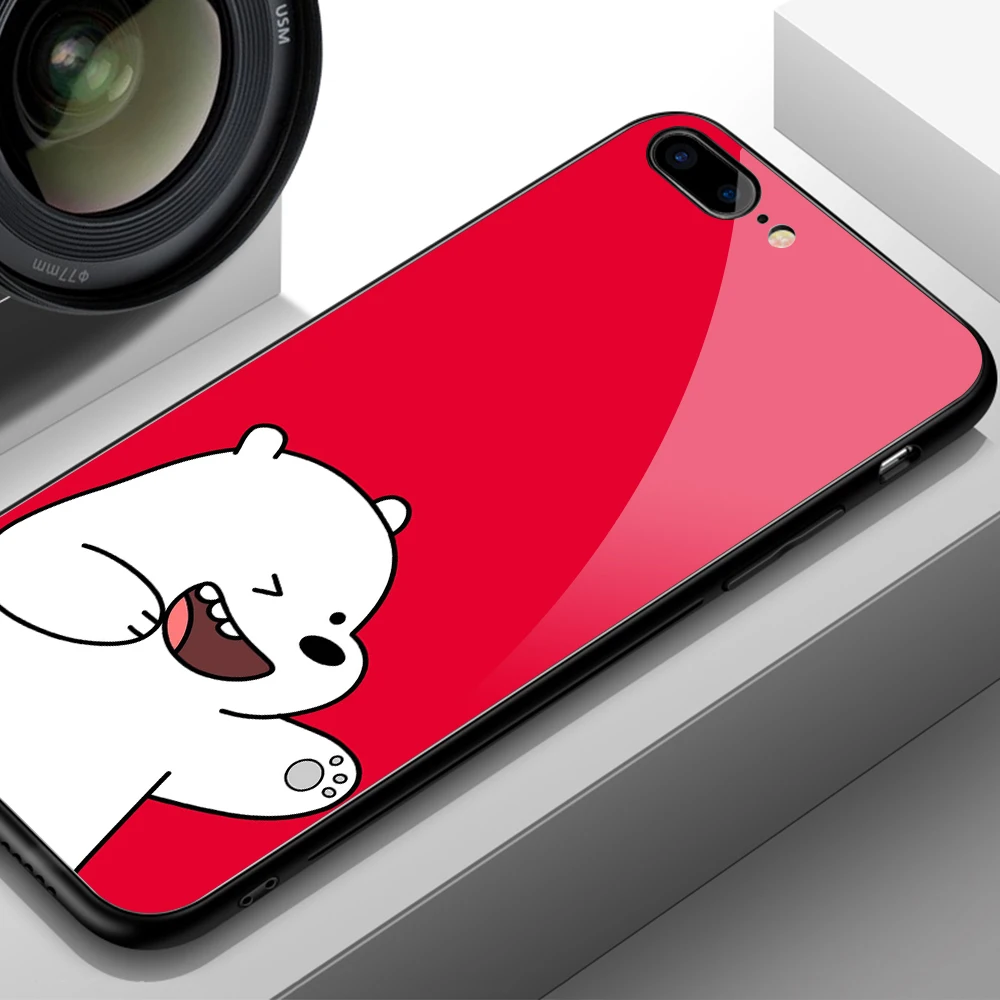 FinderCase чехол для iPhone XS MAX Bear Pig твердая задняя крышка 11 pro max стеклянное яблоко чехол для iPhone 7 8X6 6 Plus XR XS MAX