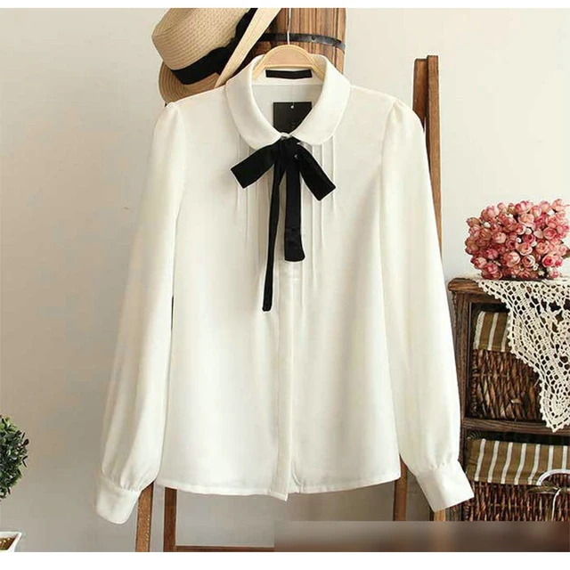 white blouse women plus size
