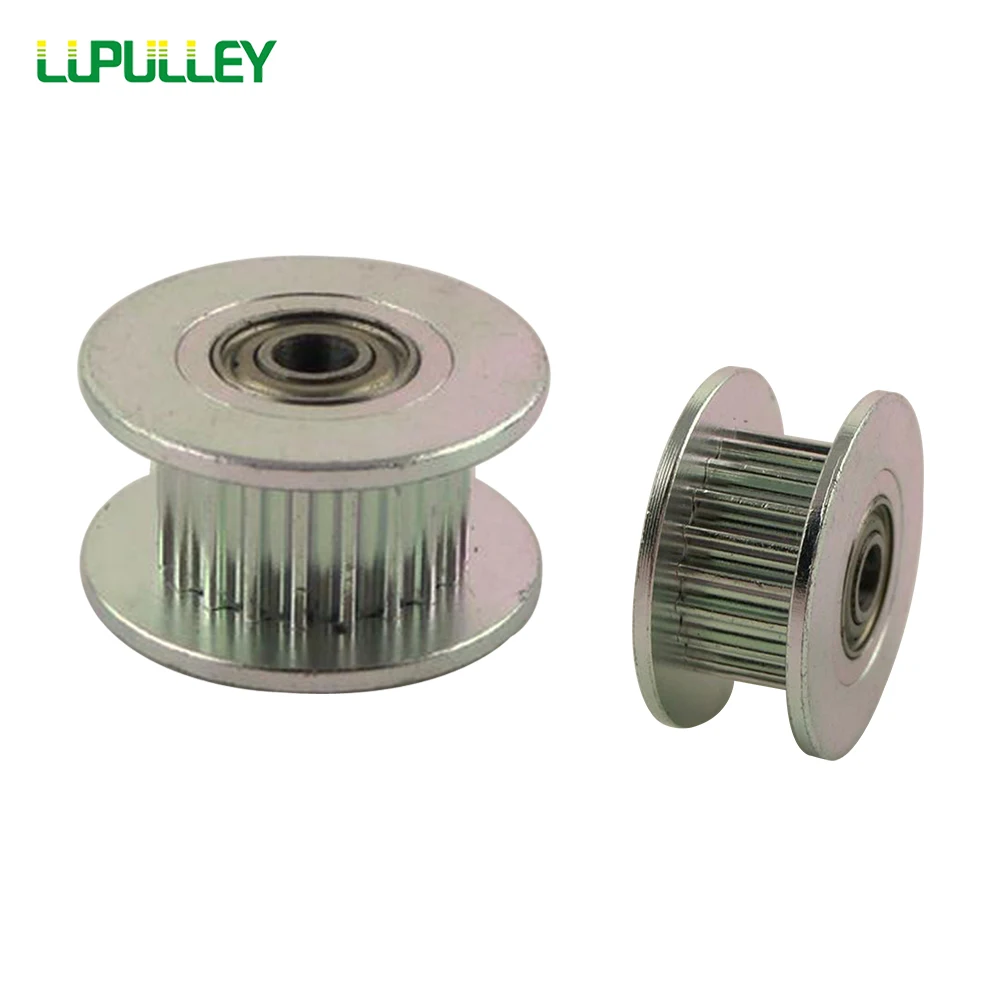 

Lupulley 2GT 20 Teeth Synchronous Wheel Idler Pulley Bore 3mm 4mm 5mm with Bearing For Width 6mm GT2 20T Timing Belt 2pcs