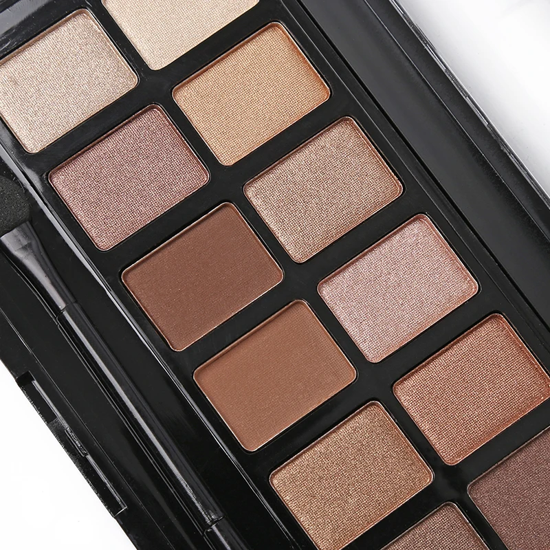 Novo Eye Shadow Eyes Makeup 12 Color Matte and Shimmer Eyeshadow Palette Earth Color Nude Cosmetics Novo Eye Shadow Eyes Makeup 12 Color Matte and Shimmer Eyeshadow Palette Earth Color Nude Cosmetics