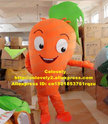 Оранжевая редиска репа даикон морковь Carota талисман костюм для взрослых