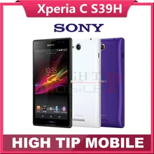 Original Unlocked Sony Xperia C S39H Mobile Phone Quad-Core 4GB Memory Android Smartphone 8MP Camera Dual SIM Refurbished