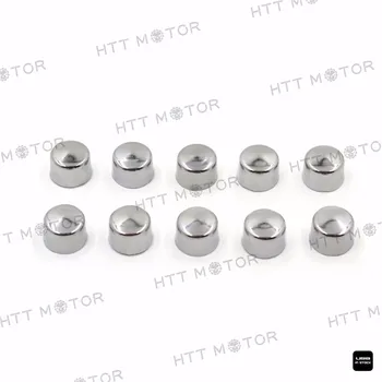 

Aftermarket free shipping Motorcycle parts Allen Socket Bolt Cap Dress Kit Fit for Harley Misc Hardware 10pcs Chrome