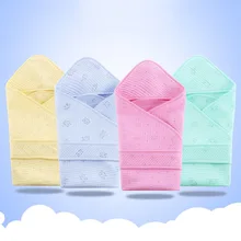 BibiCola/одеяло для новорожденных; коллекция года; сезон весна-осень; однотонное плотное одеяло для малышей; накидка для малышей; детское постельное белье; От 0 до 2 лет