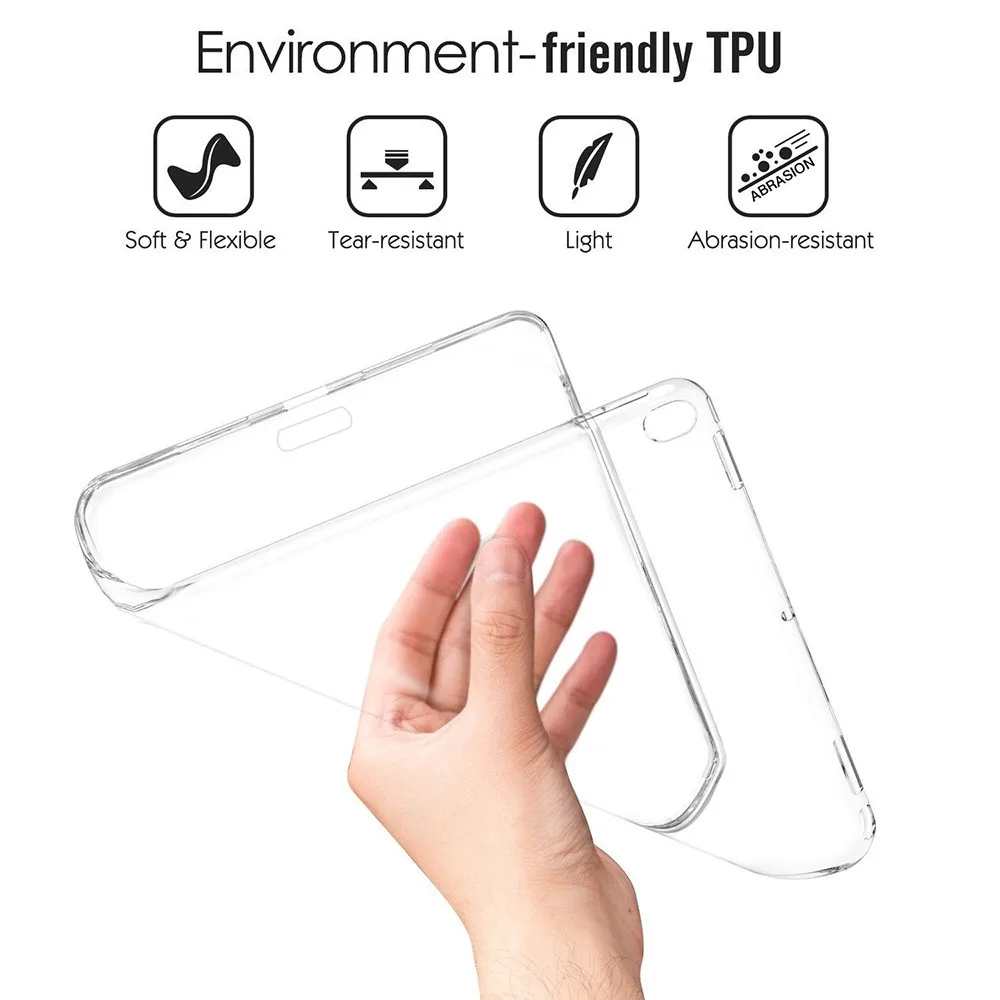 Чехол для планшетов Mosunx новинка тонкий HD мягкий TPU силиконовый ГЕЛЕВЫЙ