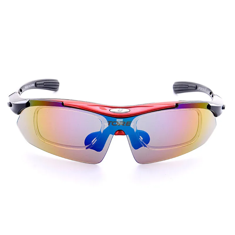 Наружные велосипедные очки солнцезащитные очки Стекло поляризованные очки для езды на велосипеде ПК велосипед очки охлаждения анти-УФ Велосипеды солнце Стекло es B25 - Цвет: Red