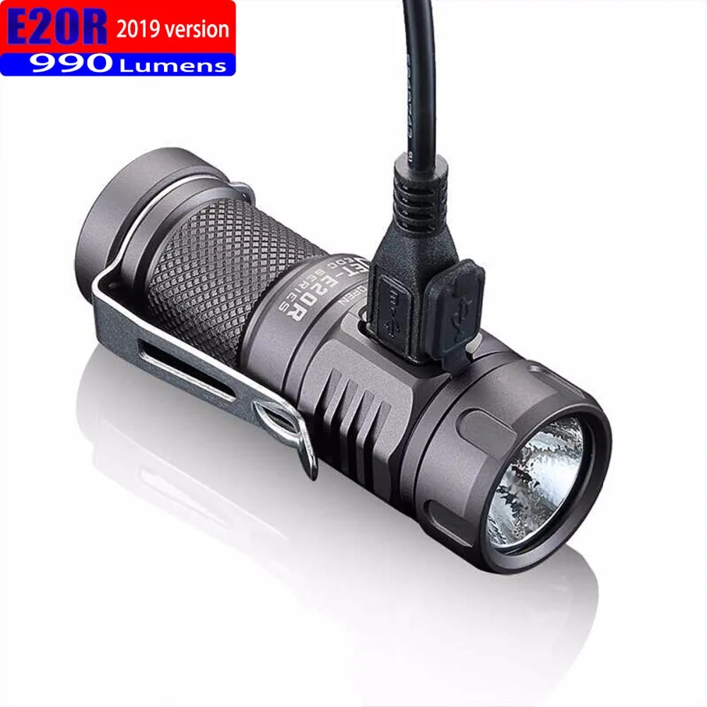 2019 Jetbeam E20R фонарь Edc Cree SST40 N4 BC Led 990 люмен 4 модели памяти функция бокового