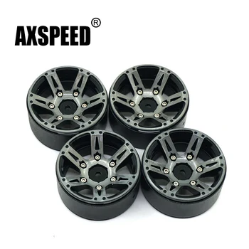 

1.9inch Beadlock Wheel Rims 1/10 Rock Crawler Car Alloy Wheels Hub For RC Crawler Car Traxxas Axial SCX10 CC01