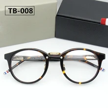 Том TB008 Нью-Йорк брендовые оправы для очков мужские и женские модные очки компьютерная оптическая оправа с коробкой мужские s High End