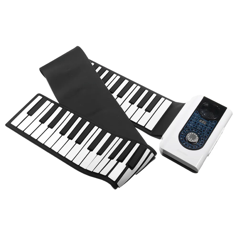 

88 Keys Roll Up Piano Electronic MIDI Keyboard Hand Rolled Piano For Beginner With Bag