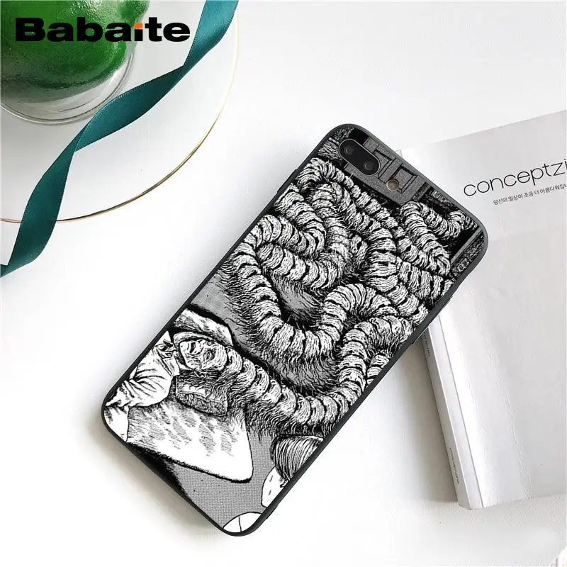 Babaite Junji Ito футболки ужас чехол для телефона для iphone 11 Pro 11Pro Max 8 7 6 6S Plus X XS MAX 5 5S SE XR - Цвет: A8