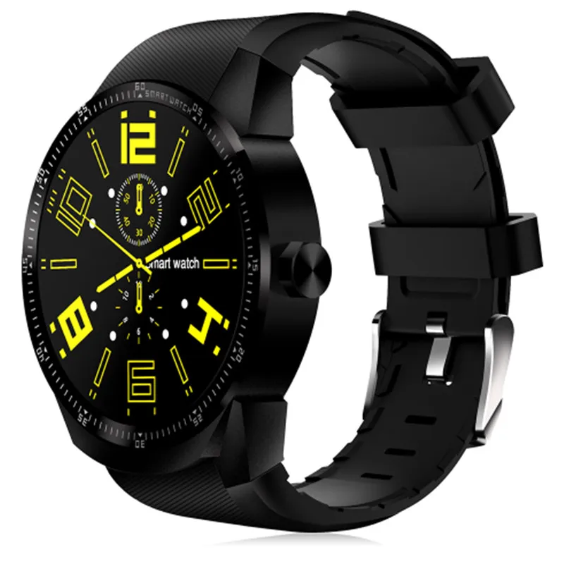 

Smart Watch K98H 1.3 inch Round Screen Heart Rate Tracker 3G Network Smart Wristwatch ROM 4G GPS Smartwatch Support Android 4.1