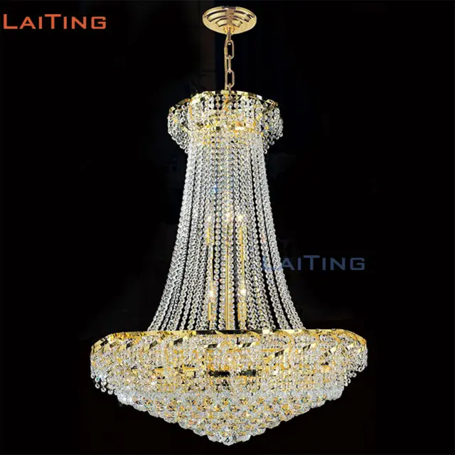 Laiting D28 Scandinave Spiral Chandelier Crystals Gold Fashion Laiting D28 Scandinave Spiral Chandelier Crystals Gold Fashion Chrome Egypt Crystal Chandeliers Foyer Lt