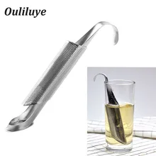 Ouliluye Чай Набор 1 шт Чай настойник из нержавеющей стали изогнутая рукоятка Чай фильтр Чай аксессуары Творческий Чай ware для пуэр Чай создание