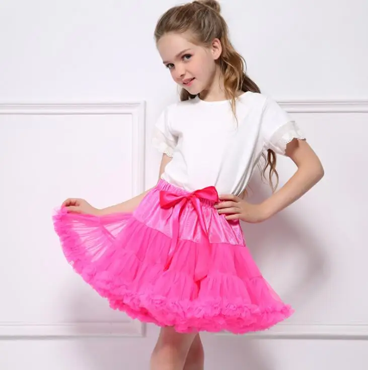Пышная фатиновая юбка-пачка для маленьких девочек 0-2 лет, пышная детская балетная юбка-пачка для маленьких девочек, юбка-пачка для принцесс вечерние танцевальные красные юбки с розами