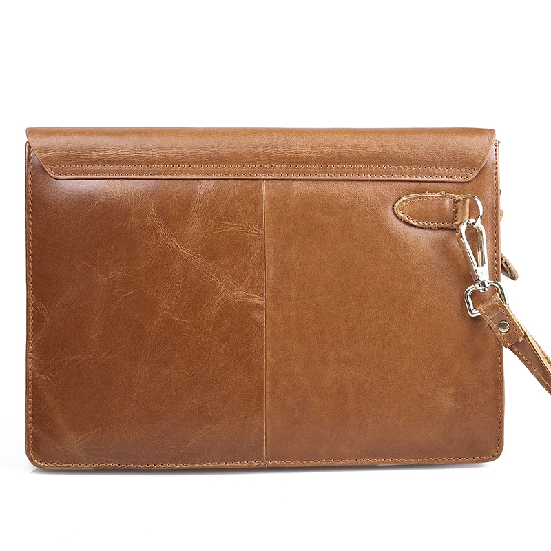 designer genuine leather bag men envelope clutch bag ipad cases