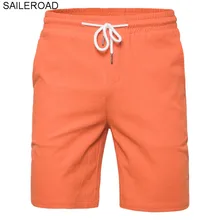 SAILEROAD новые мужские шорты Горячая Распродажа повседневные пляжные шорты однотонные шорты Карго Homme модные брендовые мужские шорты для фитнеса