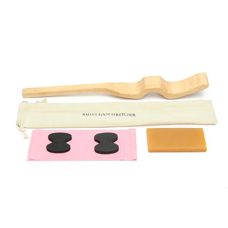 

Ballet Foot Band Stretcher Fitness Arch Enhancer Elastic Band Foam Pad for Dance Gymnastics EDF88