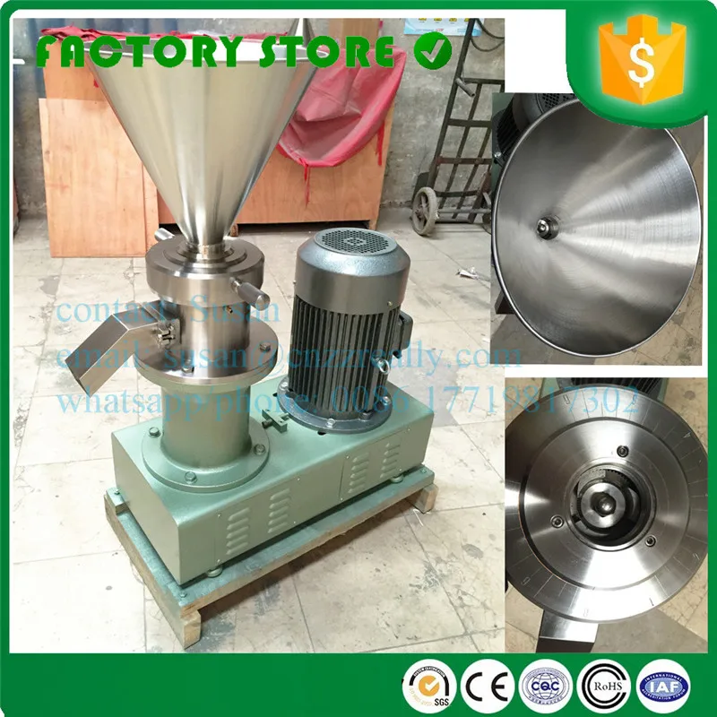 free shipping by sea or air big capacity colloid mill / peanut butter machine soymilk machine sesame paste machine for sale
free shipping by sea or air big capacity colloid mill / peanut butter machine soymilk machine sesame paste machine for sale