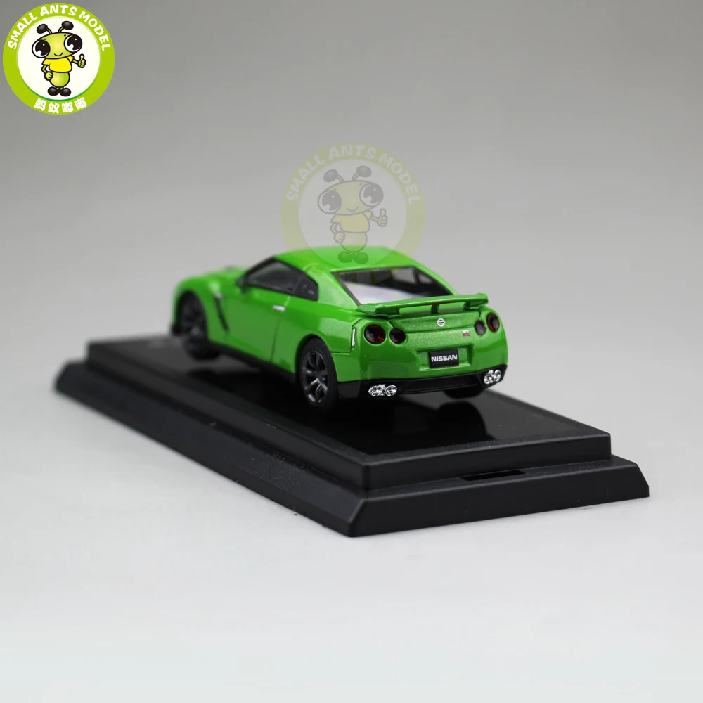 1/64 AE86 86 GT Nissan гоночный спортивный автомобиль литья под давлением металлическая модель автомобиля игрушка в подарок коллекция хобби - Цвет: GTR Green