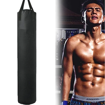 

Empty Kick Boxing Bag 90/115/162cm Training Fitness Punching Bag Boxeo Hook Hanging MMA Fight Sandbag