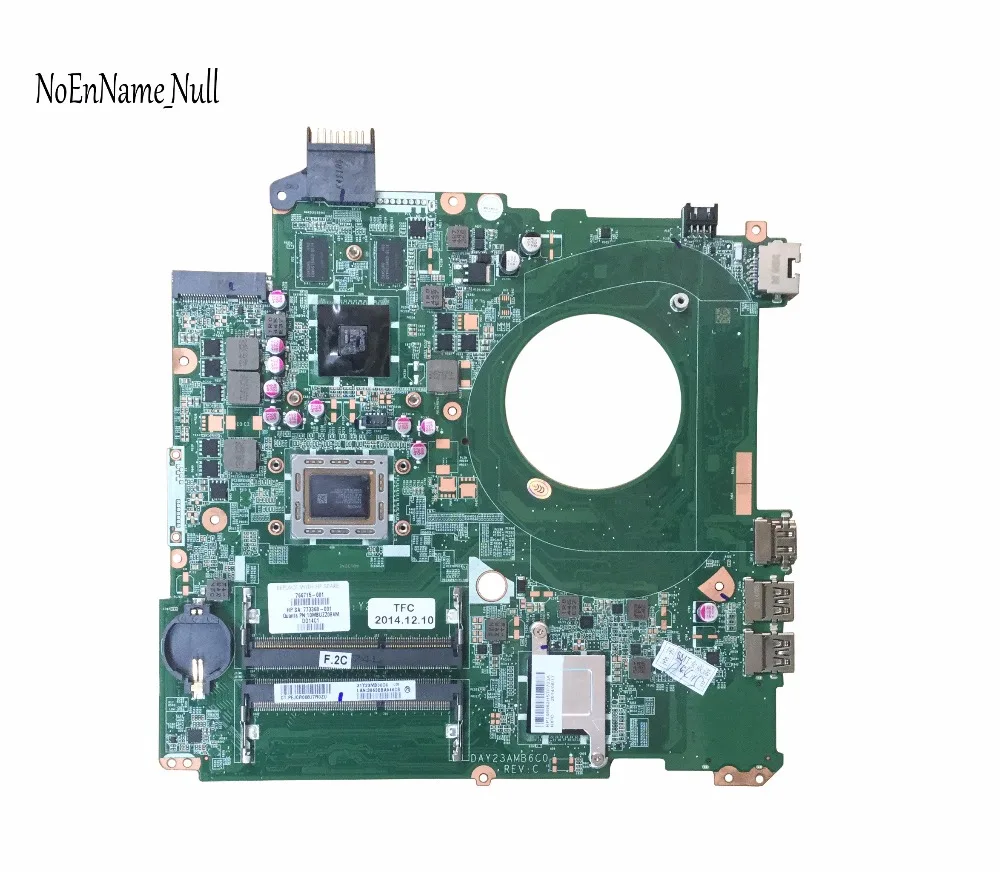 Pаспродажа 766715 001 Бесплатная доставка для hp PAVILION 15 P серии Материнская плата 766715 501 DAY23AMB6C0 DDR3 maiboard 100% тест