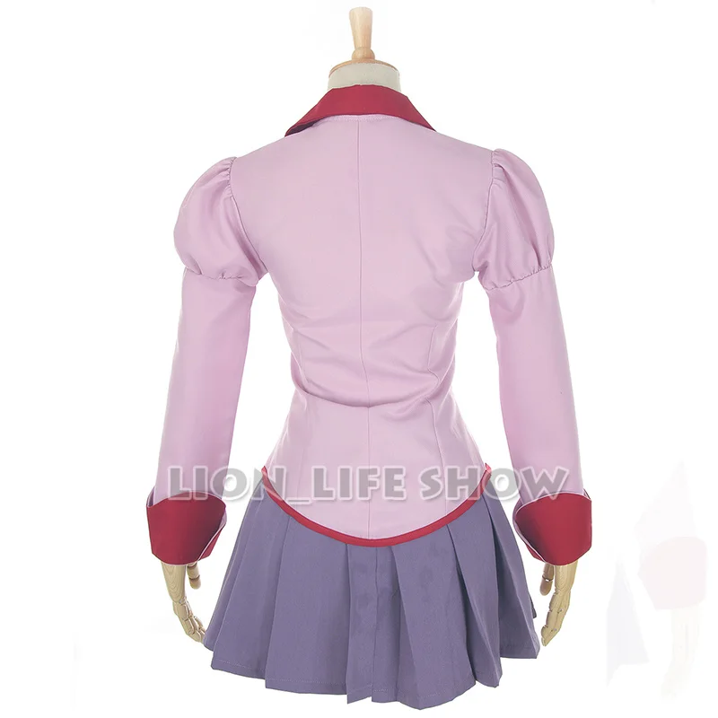 Monogatari серия Senjougahara Hanekawa Kanbaru школьная форма карнавальный костюм|cosplay costume|school uniform